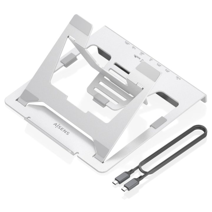 AISENS Suporte de Mesa Ajustável para Portátil / Tablet com Docking…