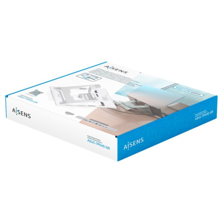 AISENS Suporte de Mesa Ajustável para Portátil / Tablet com Docking…