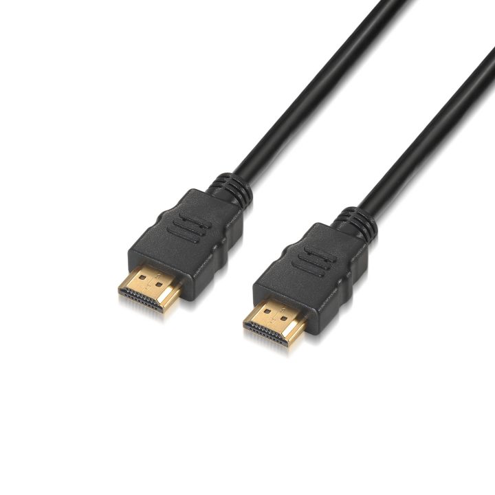 AISENS A120-0119 cabo HDMI 1 m HDMI tipo A (Estándar) Preto