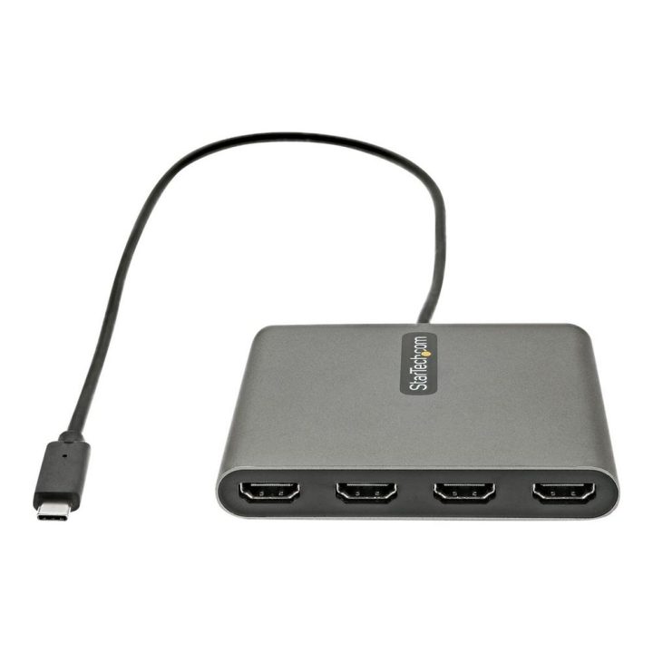 StarTech.com USB-C to 4-Port HDMI Adapter - External Graphics and…