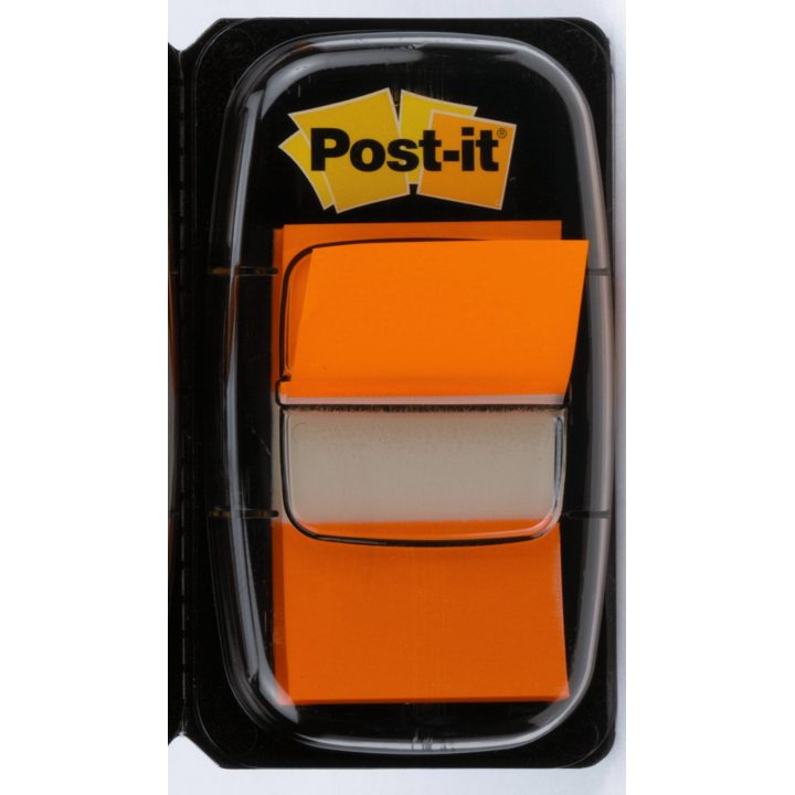 Blister dispenser 50 orange index tabs 25.4x43.2mm 680-4 Post-it…