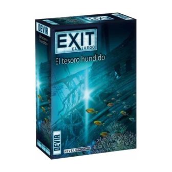 Juego de mesa Devir exit 7 el tesoro hundido (BGEXIT7)