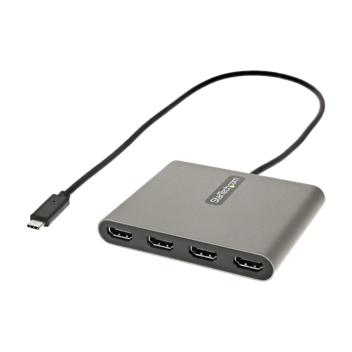StarTech.com Adaptador USB-C para 4 Portas HDMI - Placa Gráfica e de…