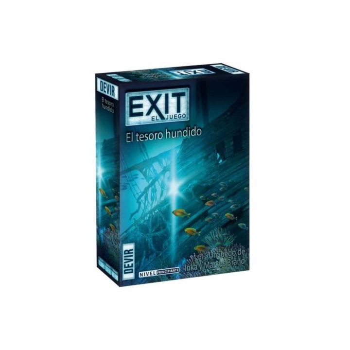 Juego de mesa Devir exit 7 el tesoro hundido (BGEXIT7)