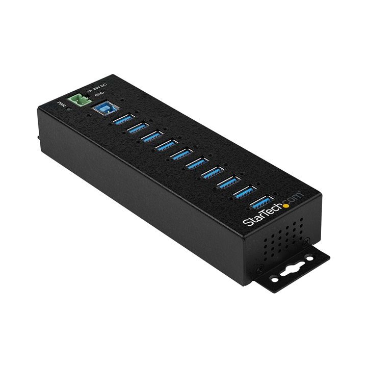 StarTech.com Hub Concentrador USB de 10 Portas com Adaptador de…