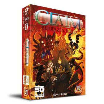 Sd games Jogo de tabuleiro Claim Reforços: Fogo PEGI 10 (CLAIM009)
