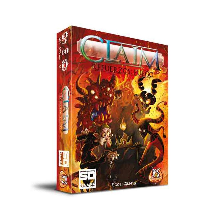 SD Games Claim Reinforcements Board Game: Fire PEGI 10 (CLAIM009)
