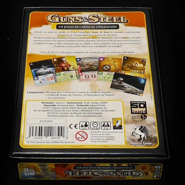 Sd games Jogo de tabuleiro guns & steel pegi 12