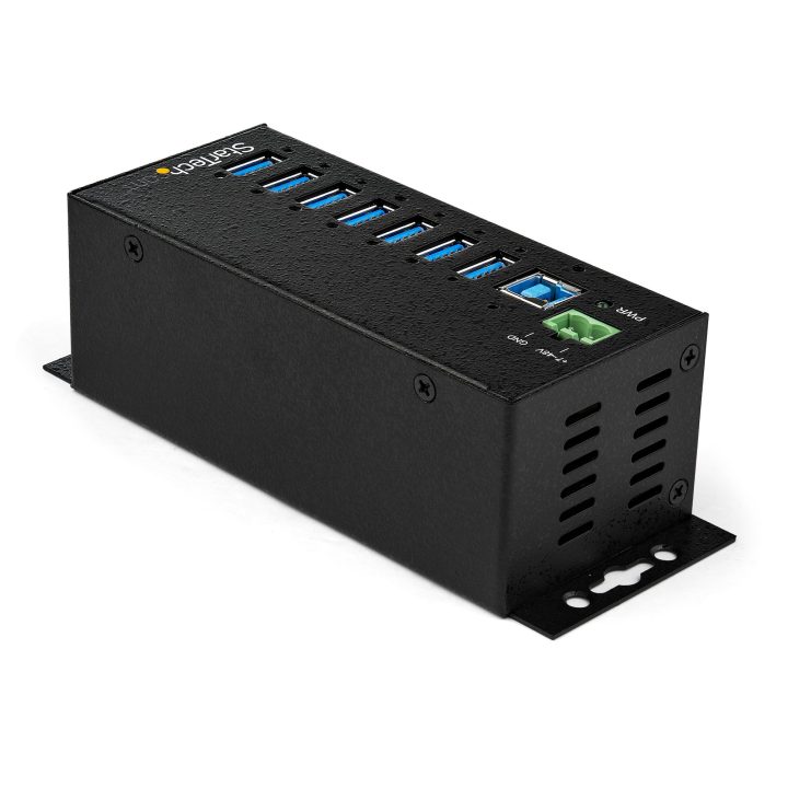 StarTech.com Hub Concentrador Ladrón USB de 7 Puertos con Adaptador…
