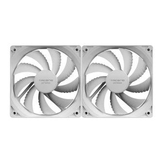 Ventilador caja Tacens anima AF12X2W 2X120MM blanco