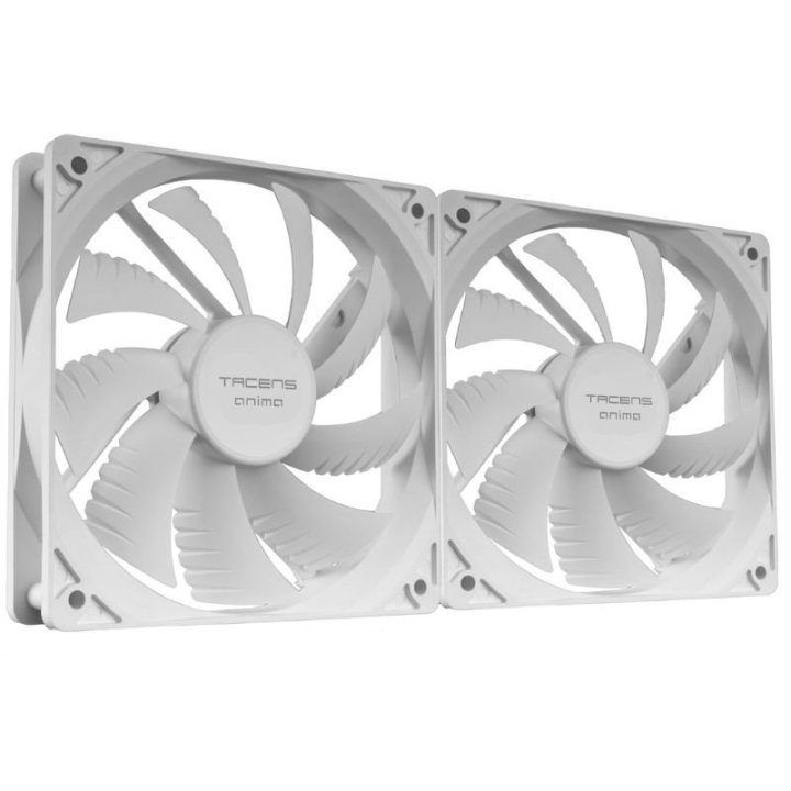 Tacens anima AF12X2W Case Fan 2X120MM White