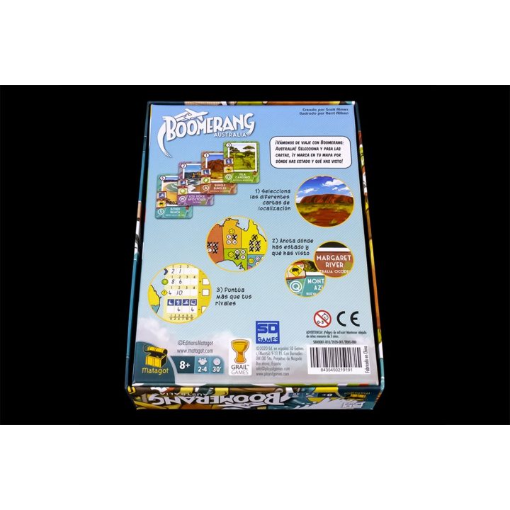 Sd games Juego de mesa boomerang australia pegi 8 (BOOMER01)