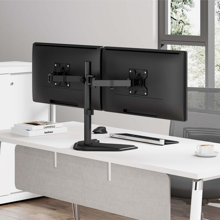 AISENS Eco Base Rotating and Tilting Desktop Stand for Monitor/TV…