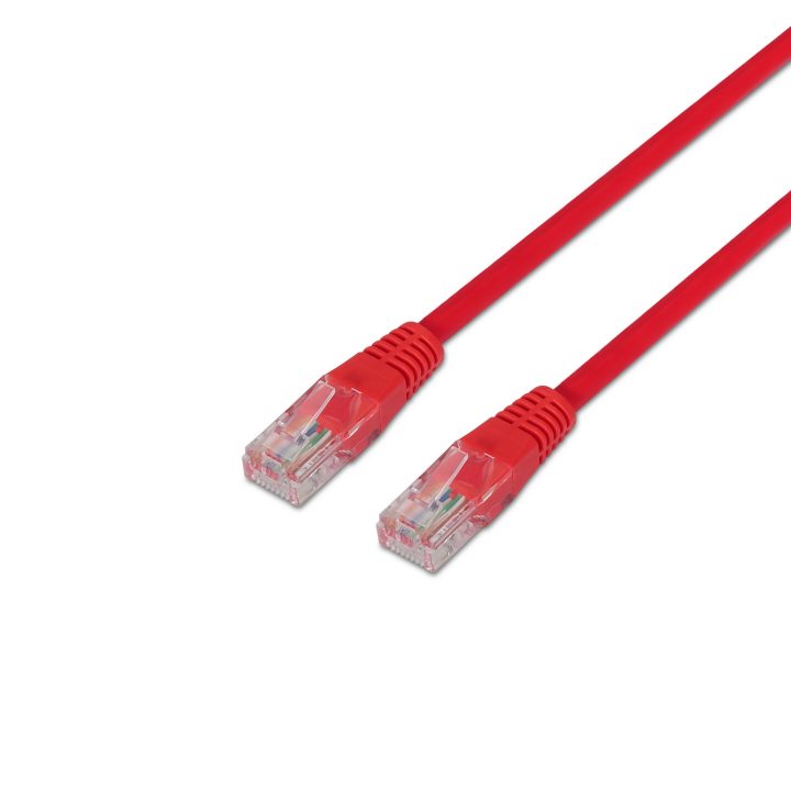 AISENS A135-0237 Red Network Cable 0.5 m Cat6 U/UTP (UTP)