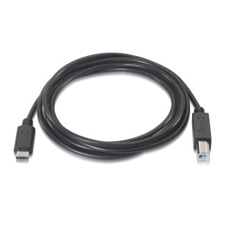 AISENS A107-0054 USB Cable USB 2.0 2 m USB C USB B Black