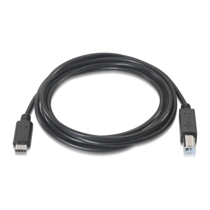 AISENS A107-0054 USB Cable USB 2.0 2 m USB C USB B Black