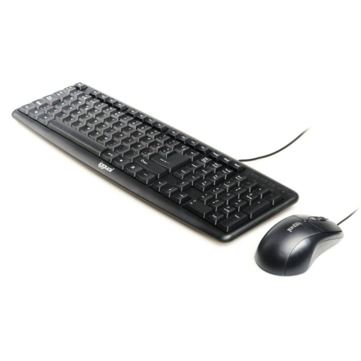 iggual COM-CK-BASIC Keyboard and Mouse Kit Black