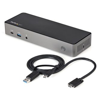 StarTech.com Docking Station USB-C e USB-A 10Gb - Replicador de…