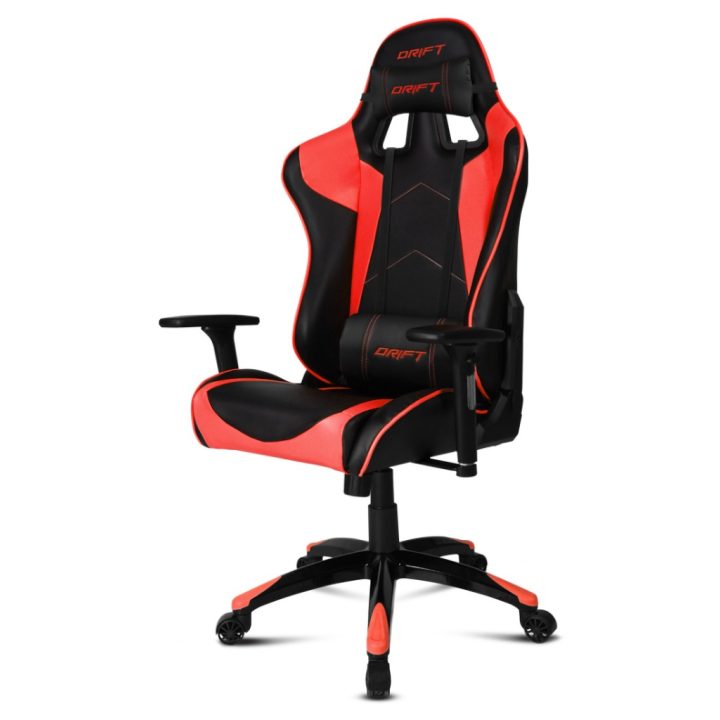 Cadeira de Gaming para PC Drift DR300 Assento Estofado Preto…