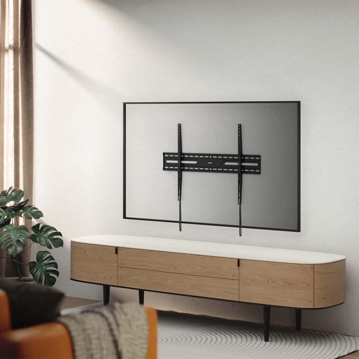 AISENS Suporte eco ultrafino para monitor/TV 75kg de 43-100, Preto