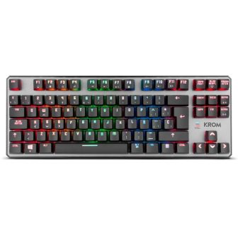 Krom Kernel TKL teclado Juego USB Negro (NXKROMKRNLTKL)