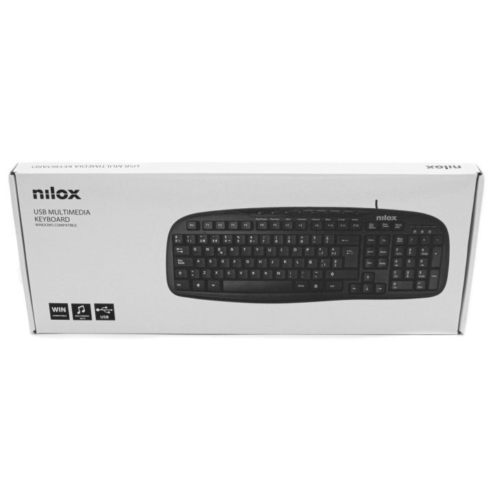 Nilox USB MULTIMEDIA KEYBOARD ESP