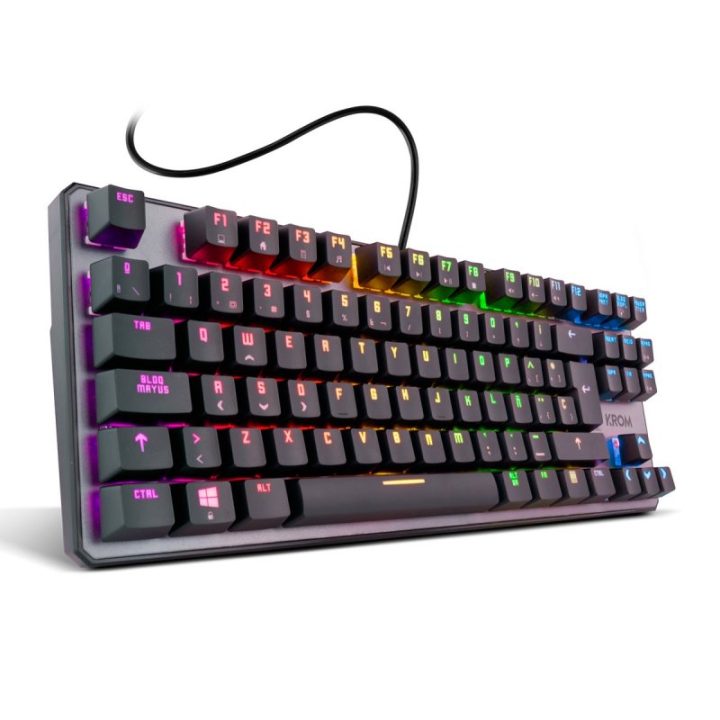 Krom Kernel TKL Gaming Keyboard USB Black (NXKROMKRNLTKL)