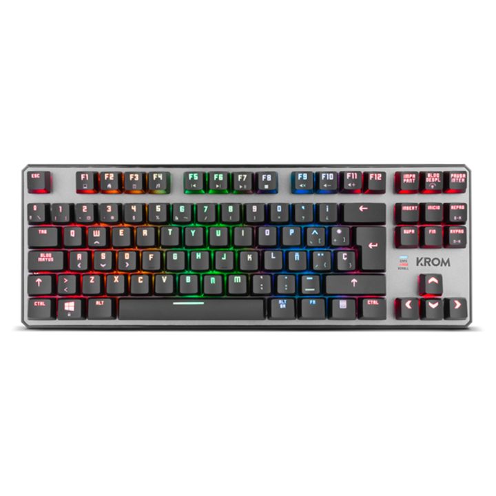 Krom Kernel TKL Gaming Keyboard USB Black (NXKROMKRNLTKL)