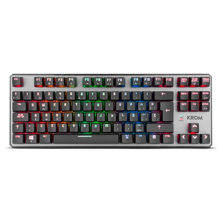 Krom Kernel TKL Gaming Keyboard USB Black (NXKROMKRNLTKL)