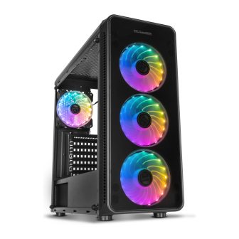 Nox Mid-Tower ATX NOX Hummer TGM Rainbow RGB (NXHUMMERTGM)