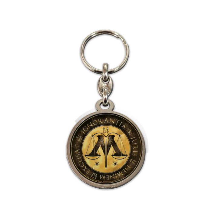 SD Toys Harry Potter Ministry of Magic Round Keychain (WRN25270)