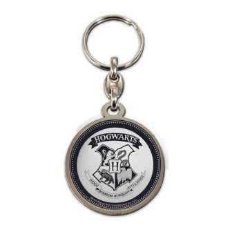 Chaveiro redondo SD toys Harry Potter brasão de Hogwarts (WRN25271)
