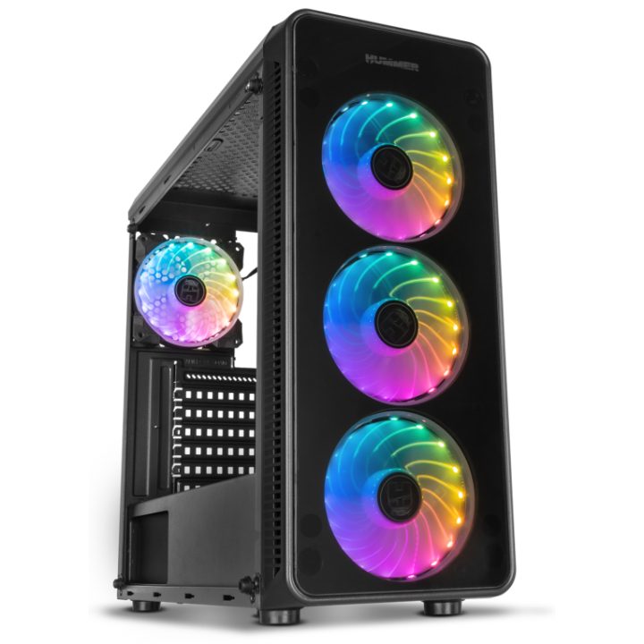 Nox Semitorre ATX NOX Hummer TGM Rainbow RGB (NXHUMMERTGM)