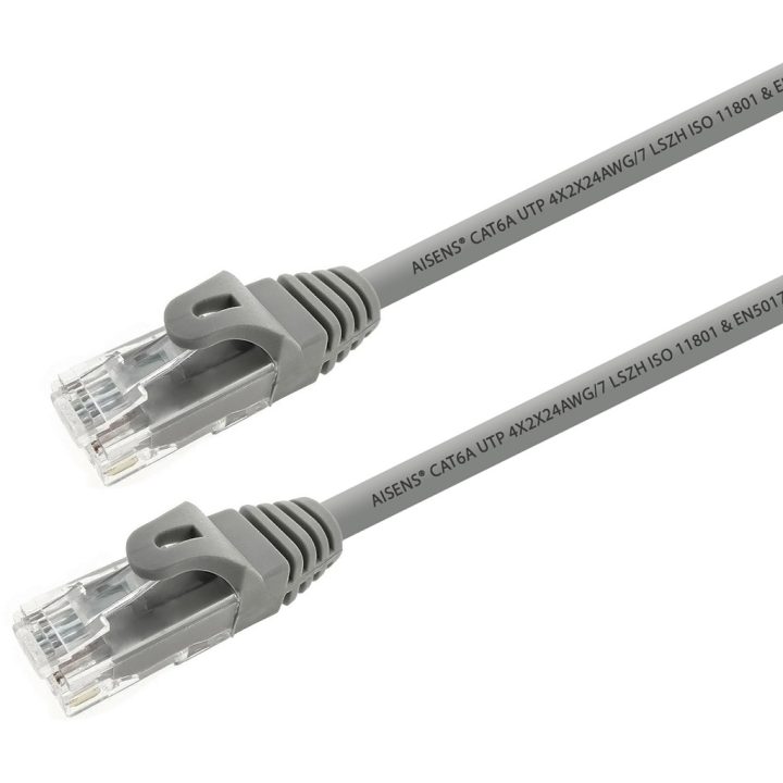 AISENS A145-0324 Network Cable Gray 0.25 m Cat6a U/UTP (UTP)