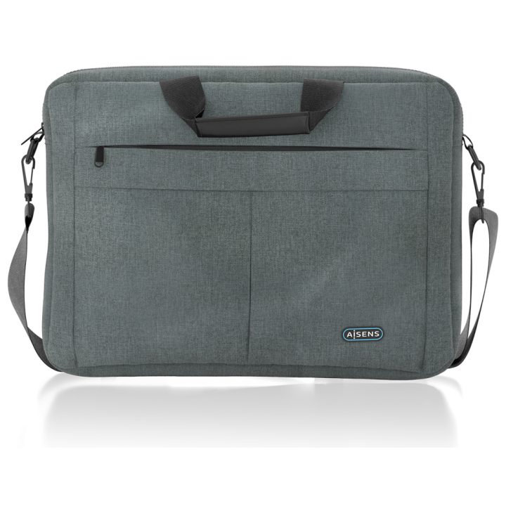 AISENS Maleta premium para portátil 15.6, Cinzento
