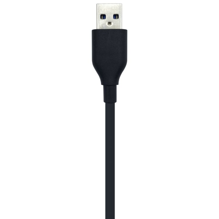 AISENS USB 2.0 Hub, Type A/M - 4 x Type A/F, Black, 30 cm