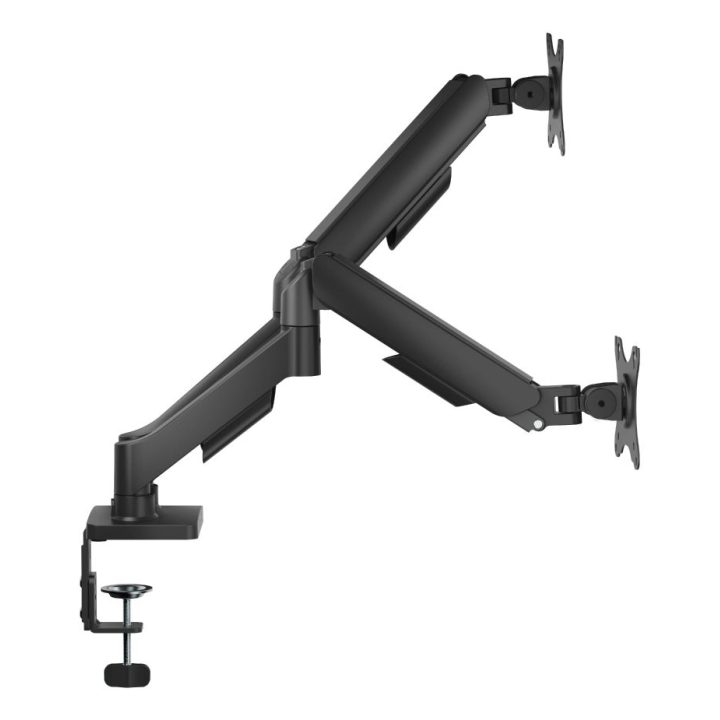 iggual SPMP02-A Dual Monitor Clamp Mount 17-34" Pro