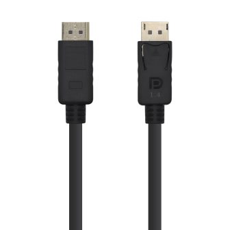 AISENS Cabo DisplayPort V1.4 8K@60HZ, DP/M-DP/M, Preto, 2.0m