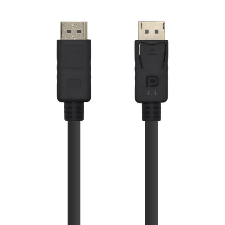 AISENS DisplayPort Cable V1.4 8K@60HZ, DP/M-DP/M, Black, 2.0m