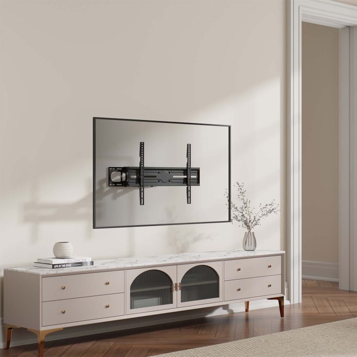 AISENS Eco Rotating, Tilting and Leveling Monitor/TV Mount up to 40kg…
