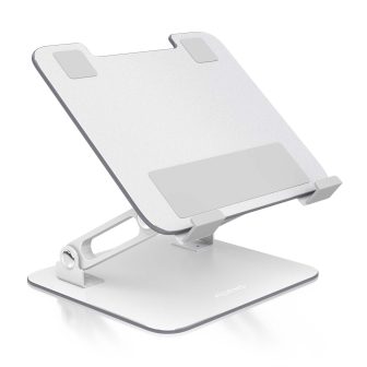 AISENS Adjustable Desktop Stand for Laptop / Tablet 7-13, Silver