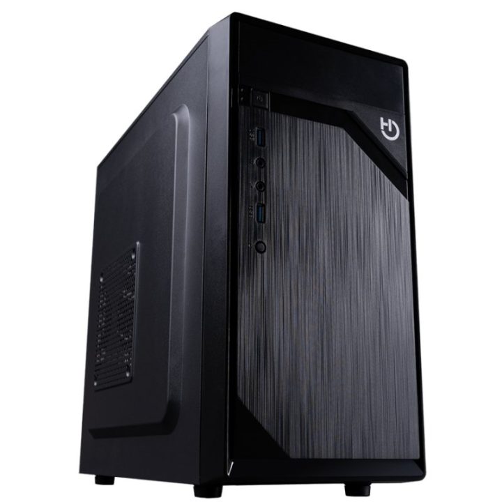 Hiditec Q2 PRO Mini Tower PSU Case Black