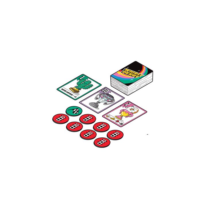 Asmodee Jogo de tabuleiro Whirly Derby (WD01ES)