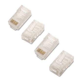 AISENS A138-0290 conector RJ-45 Transparente
