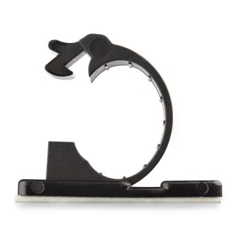 StarTech.com 100 Adhesive Cable Management Clips - Black -…