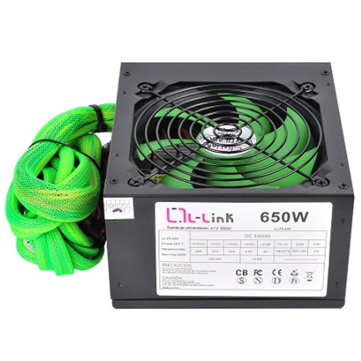 Fonte de alimentação ATX L-Link 650W LL-PS-650