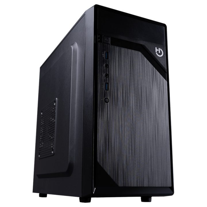 Hiditec Q2 PRO Mini Tower PSU Case Black