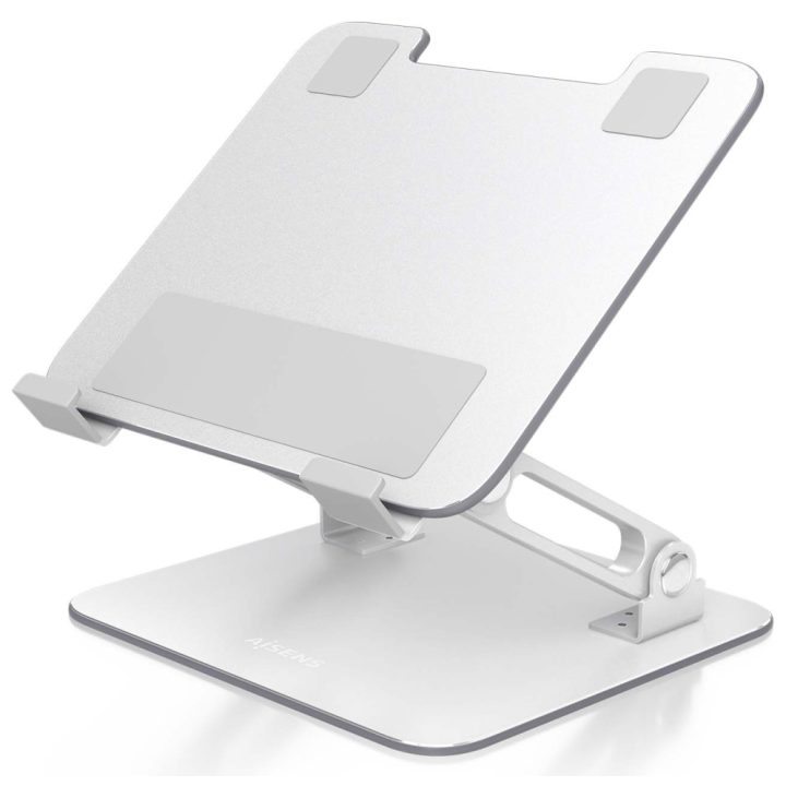 AISENS Suporte de Mesa Ajustável 7-13 para Portátil / Tablet, Prata