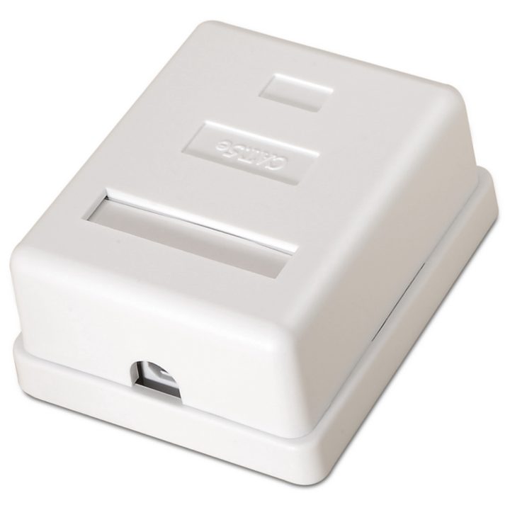 AISENS A138-0296 Cat5e Network Connection Box White