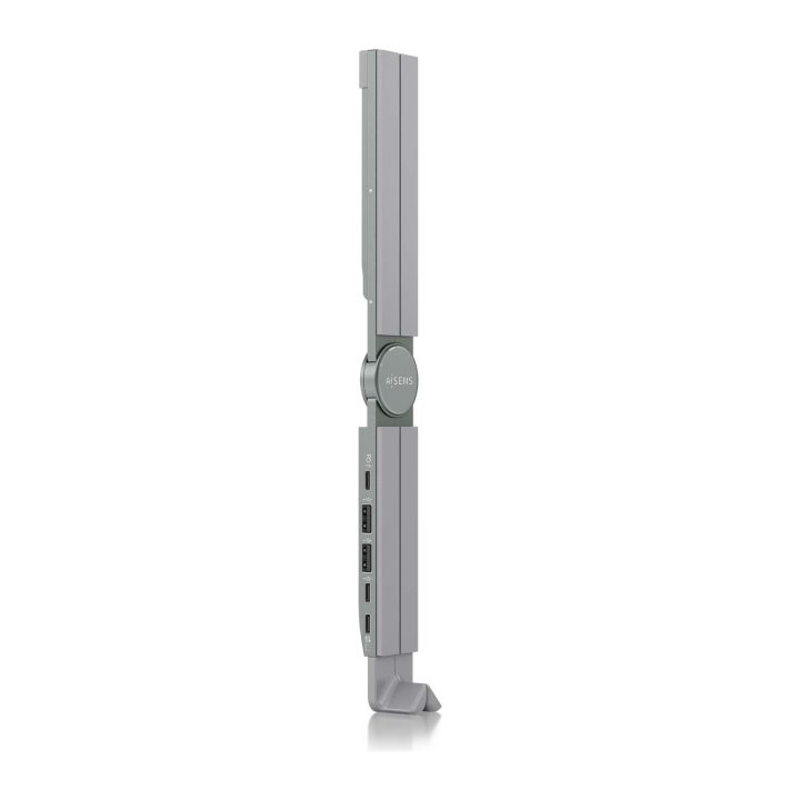AISENS Adjustable Desktop Stand for Laptop / Tablet with 4-in-1 USB-C…